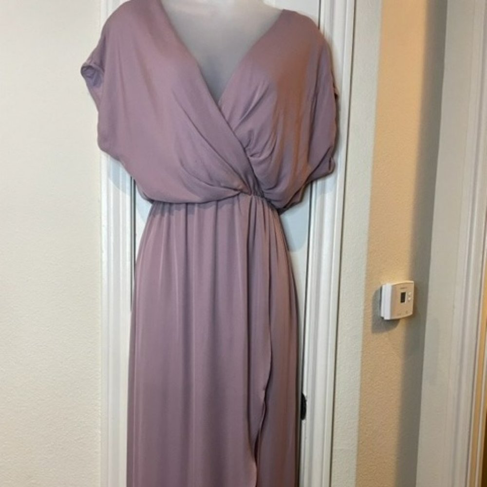 Lilac Silk XS Rory Beca “Plaza” Gown